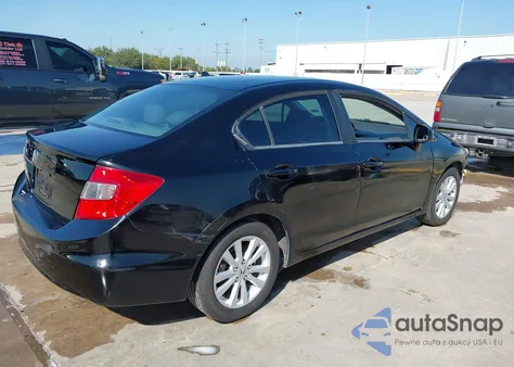 2012 Honda Civic Ex из США, поврежденный, VIN 19XFB2F84CE063112